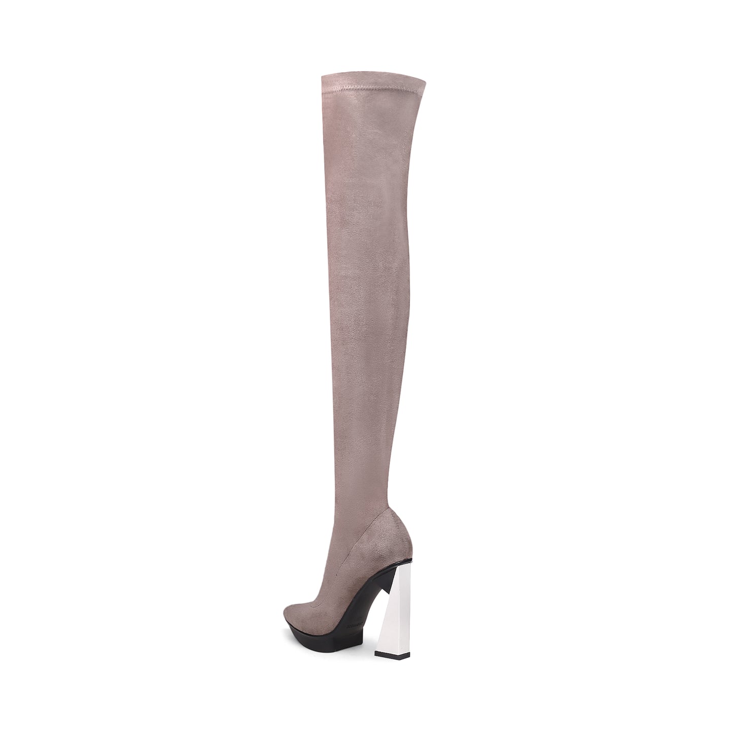 over the knee stretch boots all mocha 4