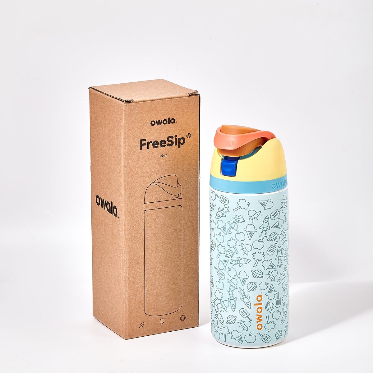 Owala Junior Explorer FreeSip Kids Stainless Steel Water Bottle - 0cm