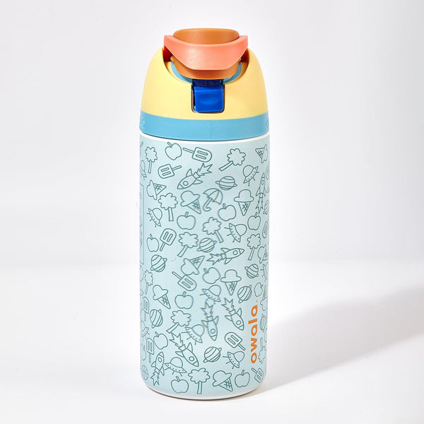 Owala Junior Explorer FreeSip Kids Water Bottle 16oz – Insulated