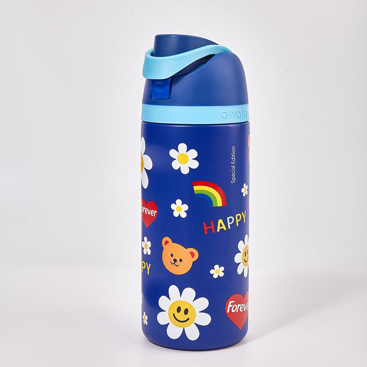 Owala x Wiggle Wiggle FreeSip Kids Stainless Steel Water Bottle - 0cm