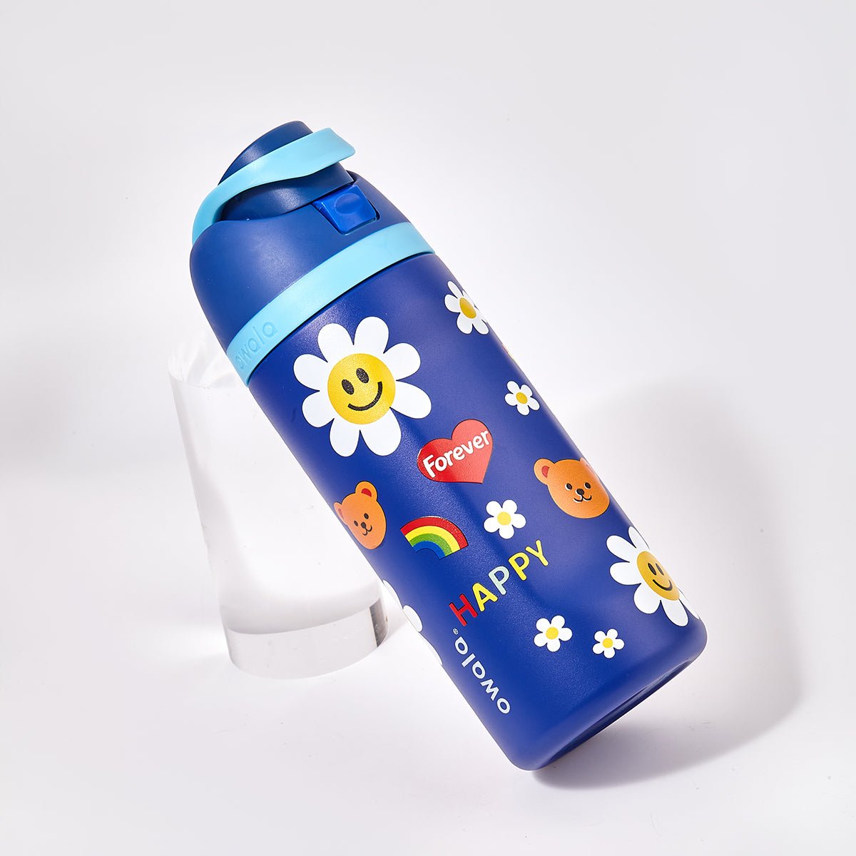 Owala x Wiggle Wiggle FreeSip Kids Stainless Steel Water Bottle - 0cm