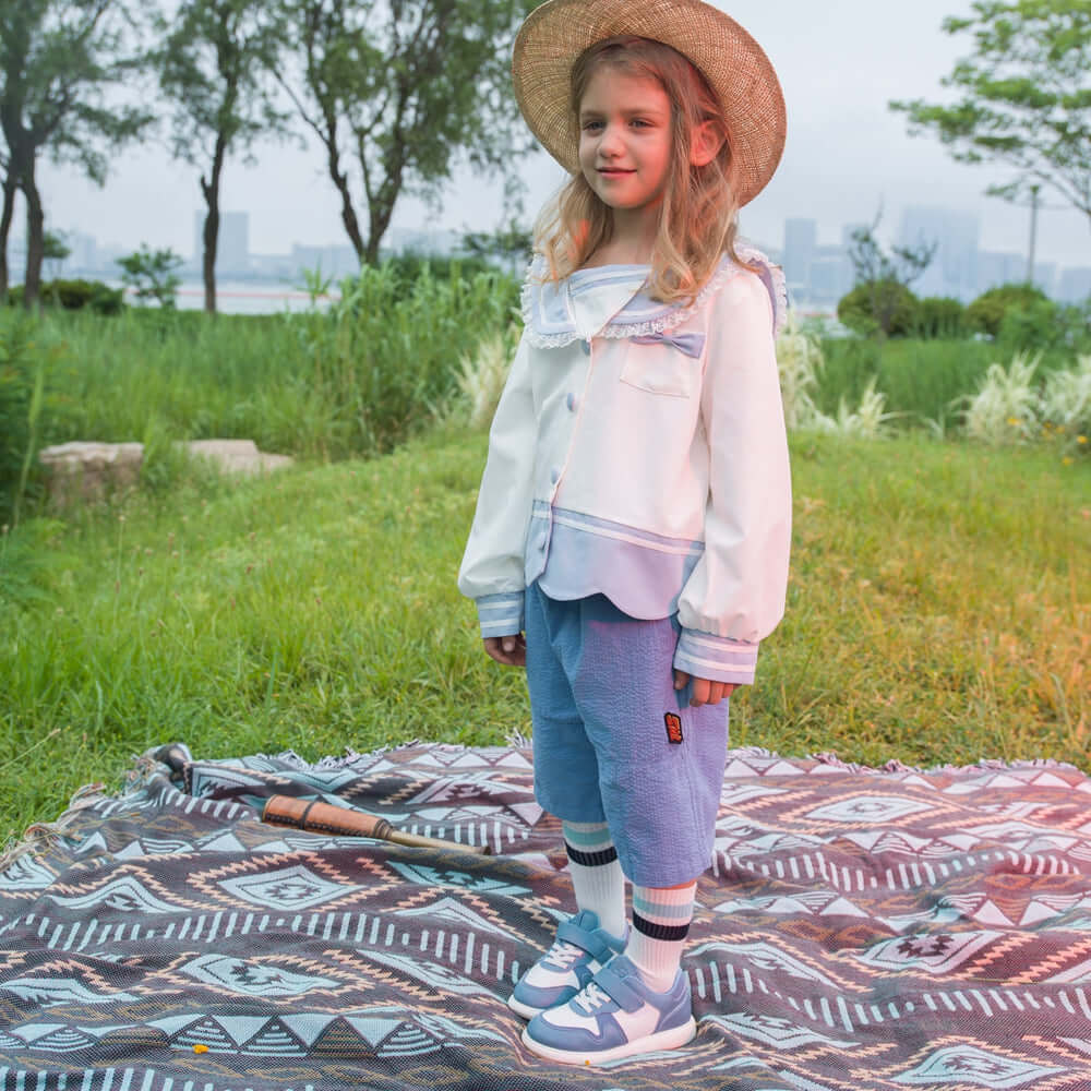 parker extra lightweight non slip sneakers all blue 7