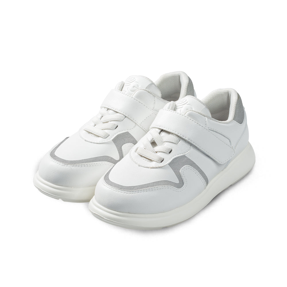 parker extra lightweight non slip sneakers all white 2