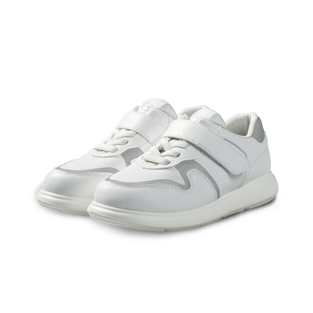 parker extra lightweight non slip sneakers all white 3