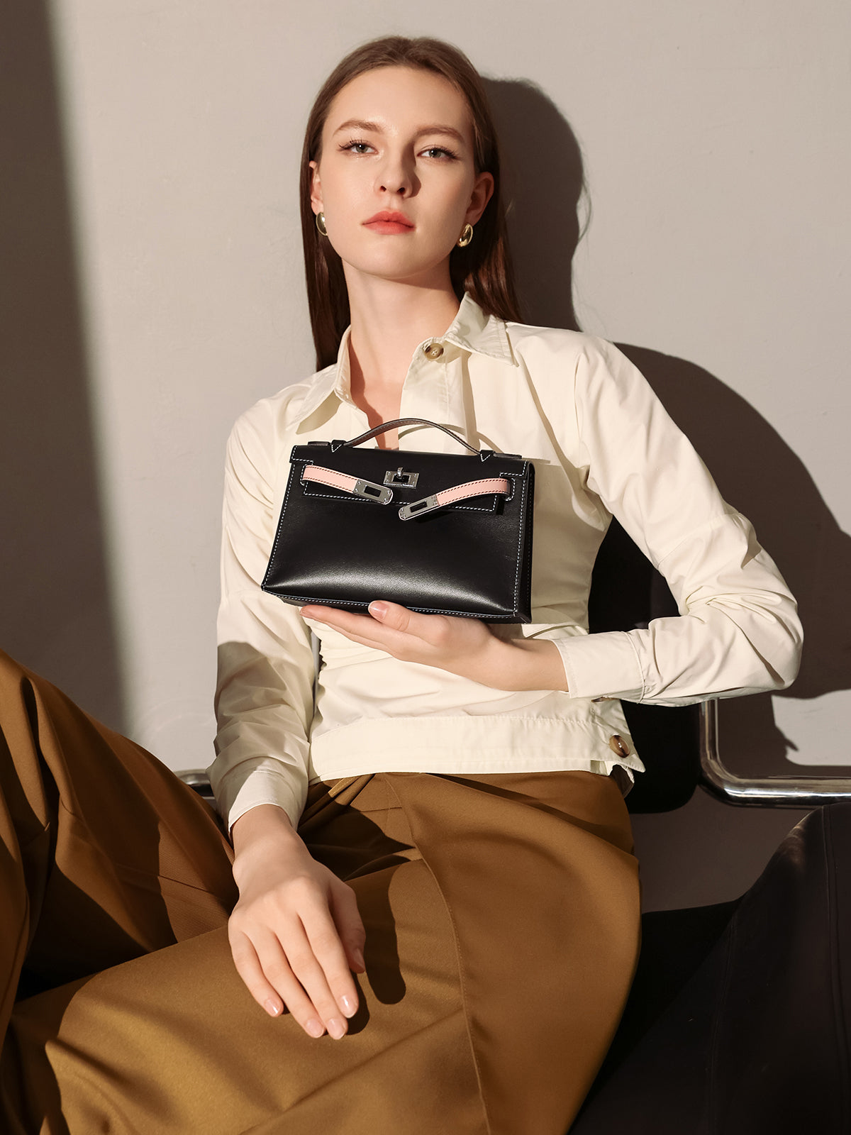 Pasadena Everyday Leather Top Handle Bag