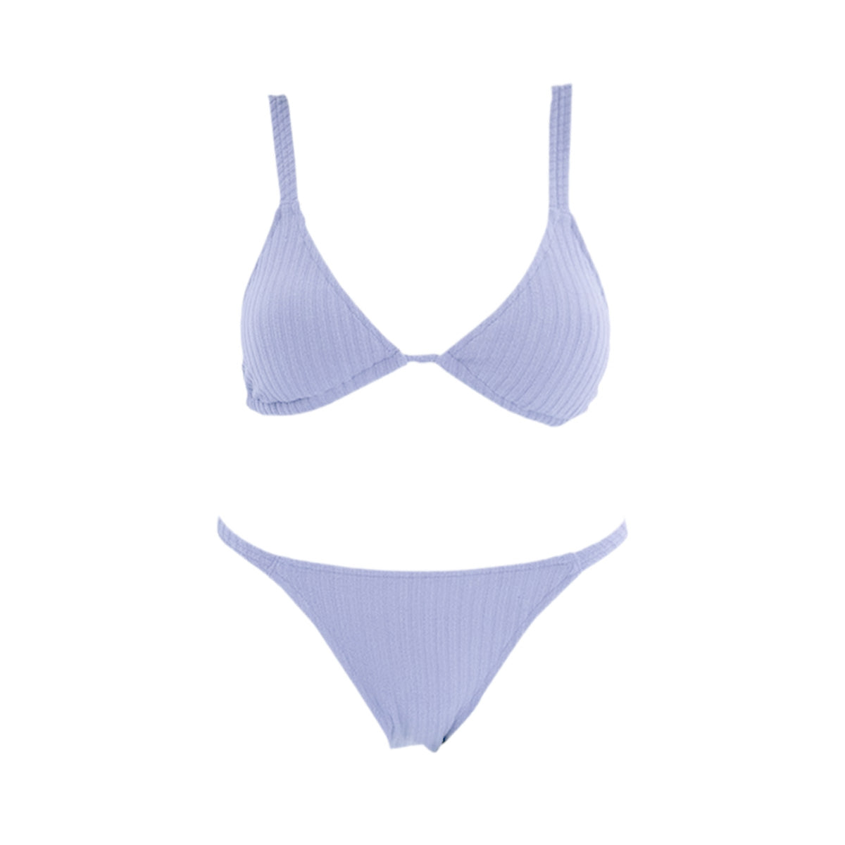 pastel collection two piece towel bikini set all lilac 4
