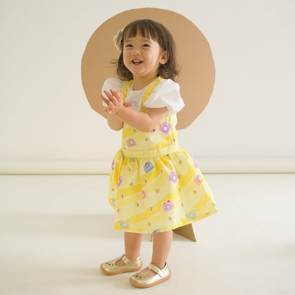 peacock dottie pre walker baby girl mary jane shoes all gold 7