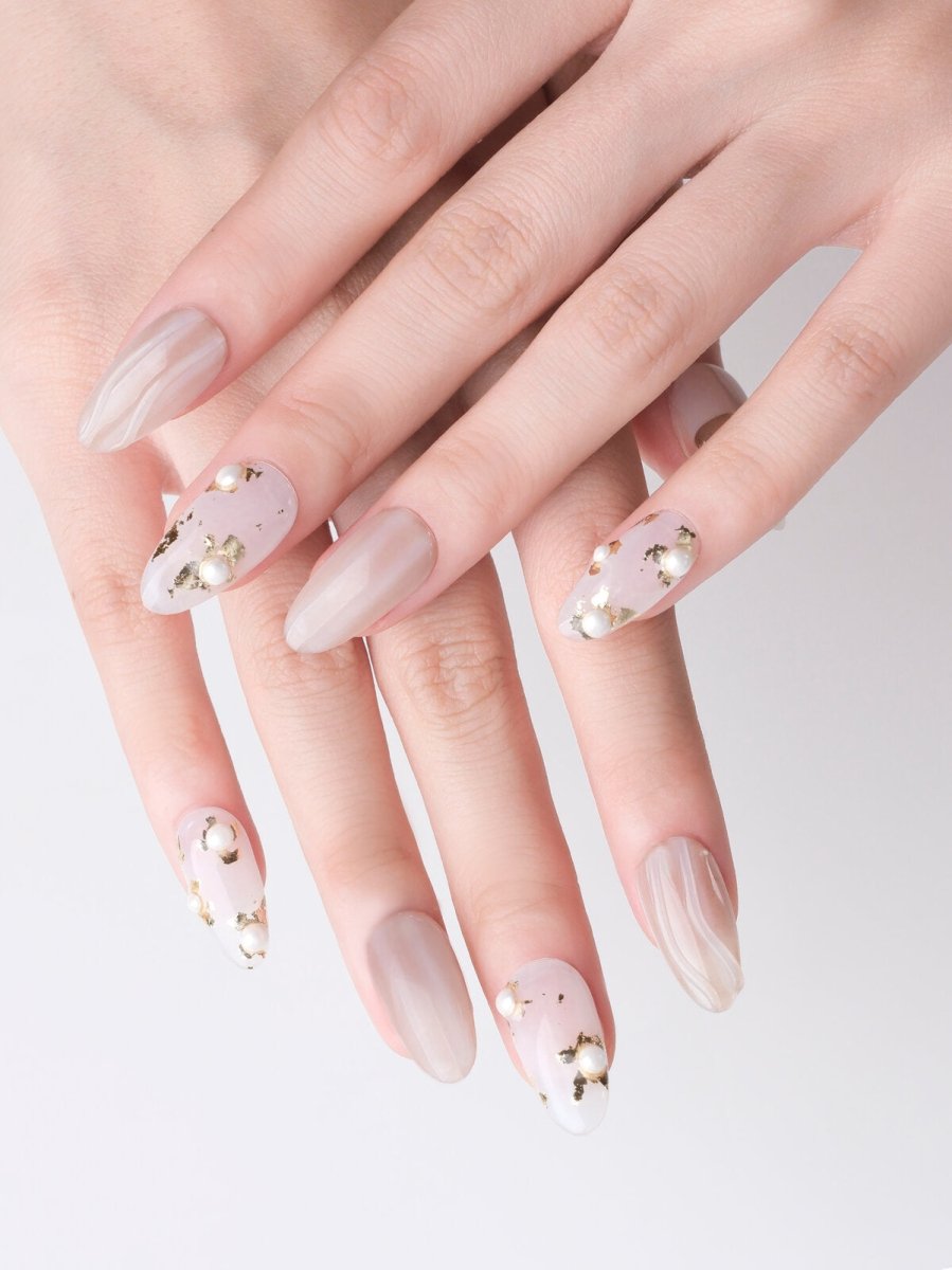 Pear Blossom Press-On Nails