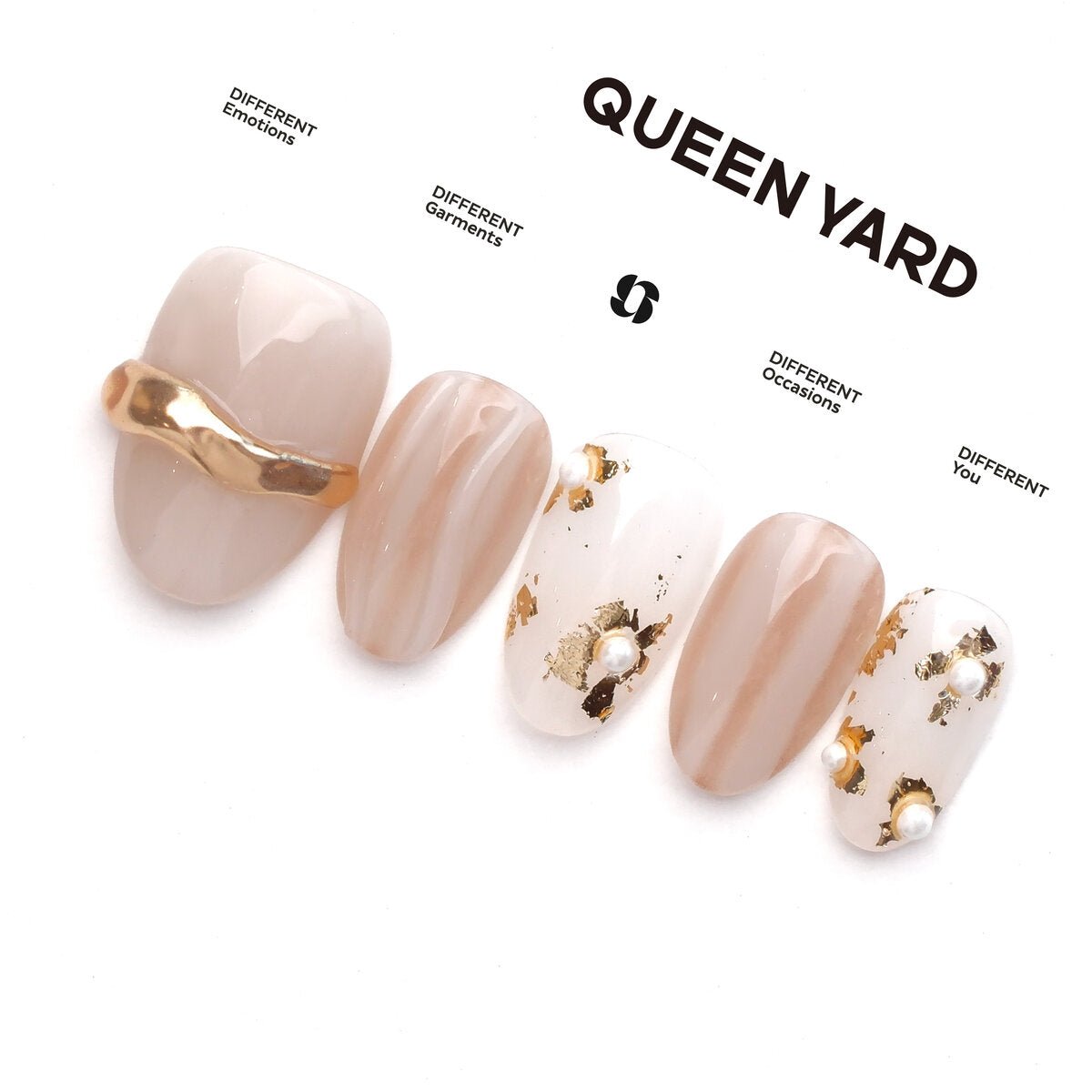 Pear Blossom Press-On Nails