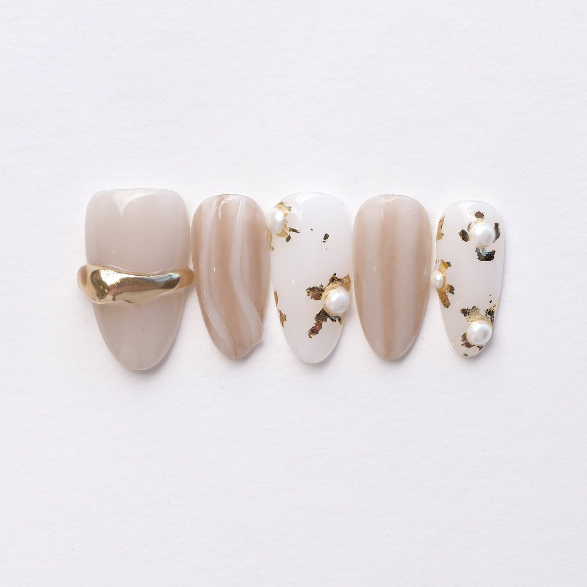 Pear Blossom Press-On Nails
