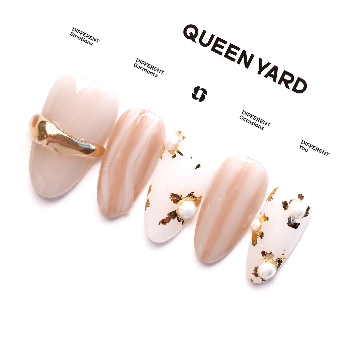 Pear Blossom Press-On Nails