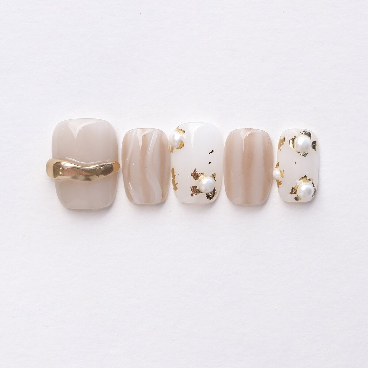 Pear Blossom Press-On Nails