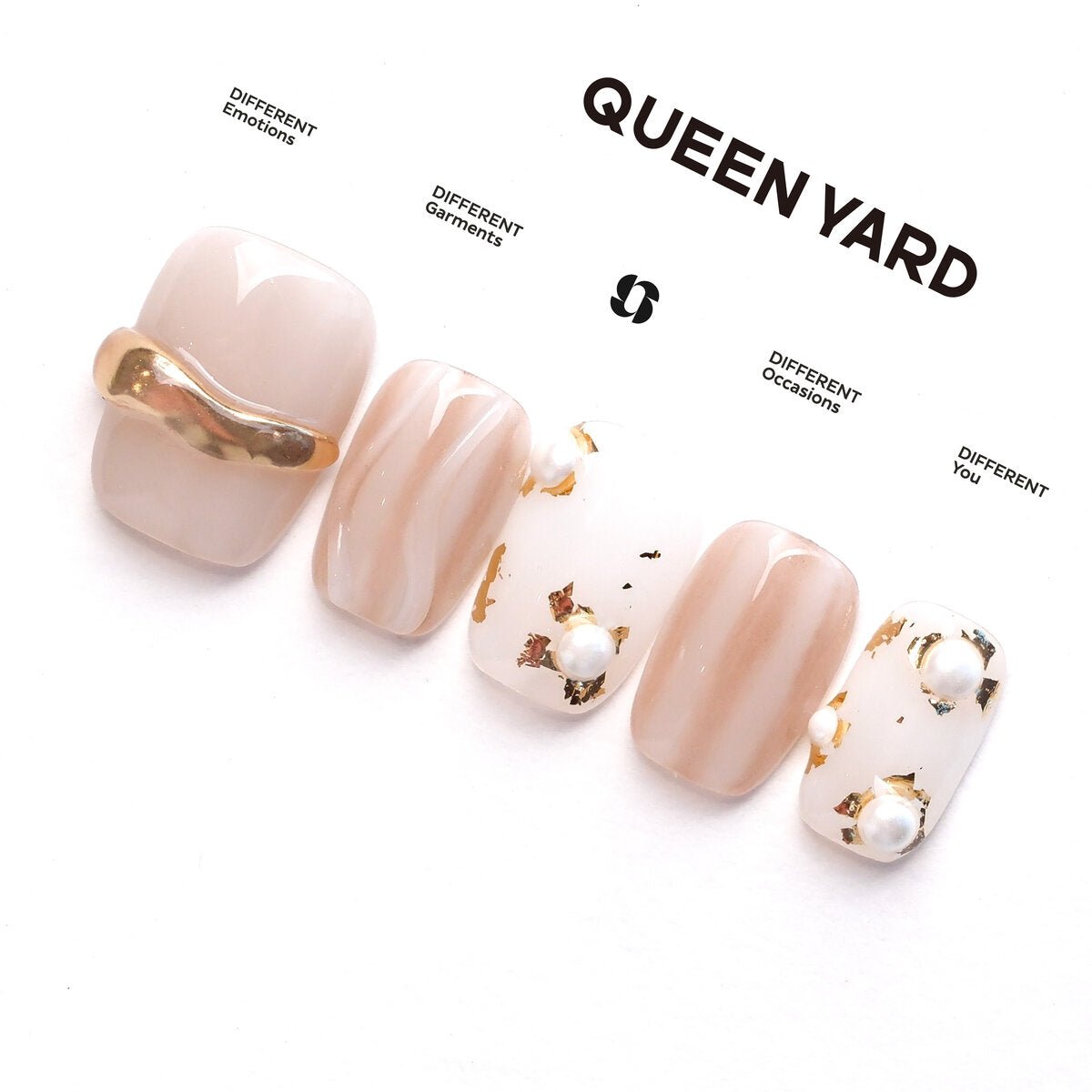 Pear Blossom Press-On Nails