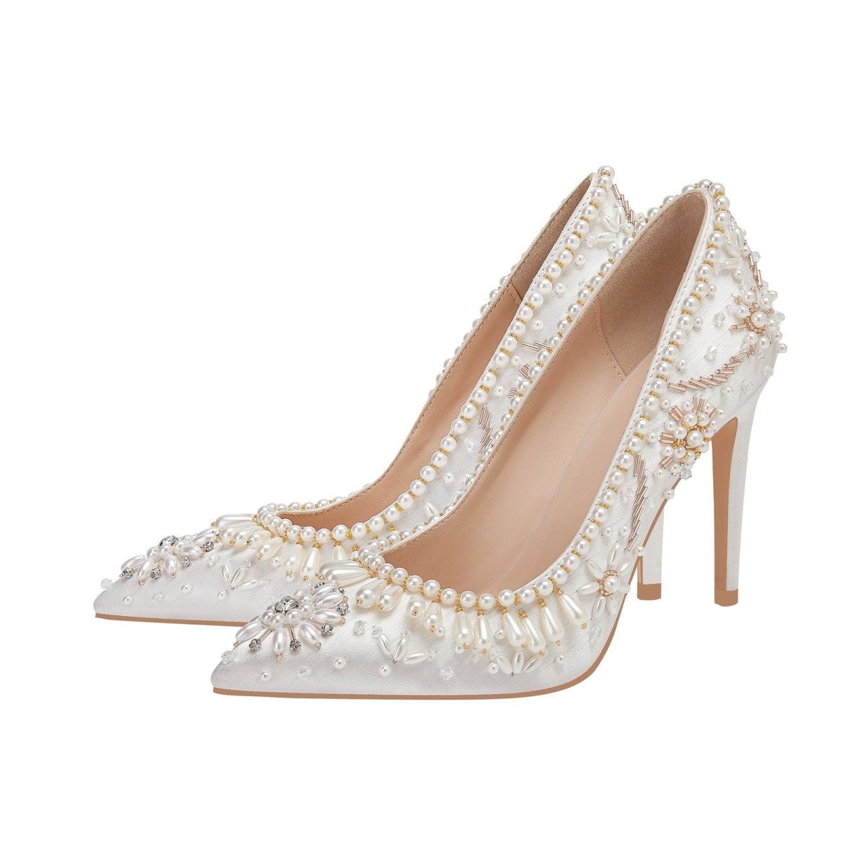 pearl - and - sequin - embellished - white - wedding - heel - pumps_all_white_4.jpg