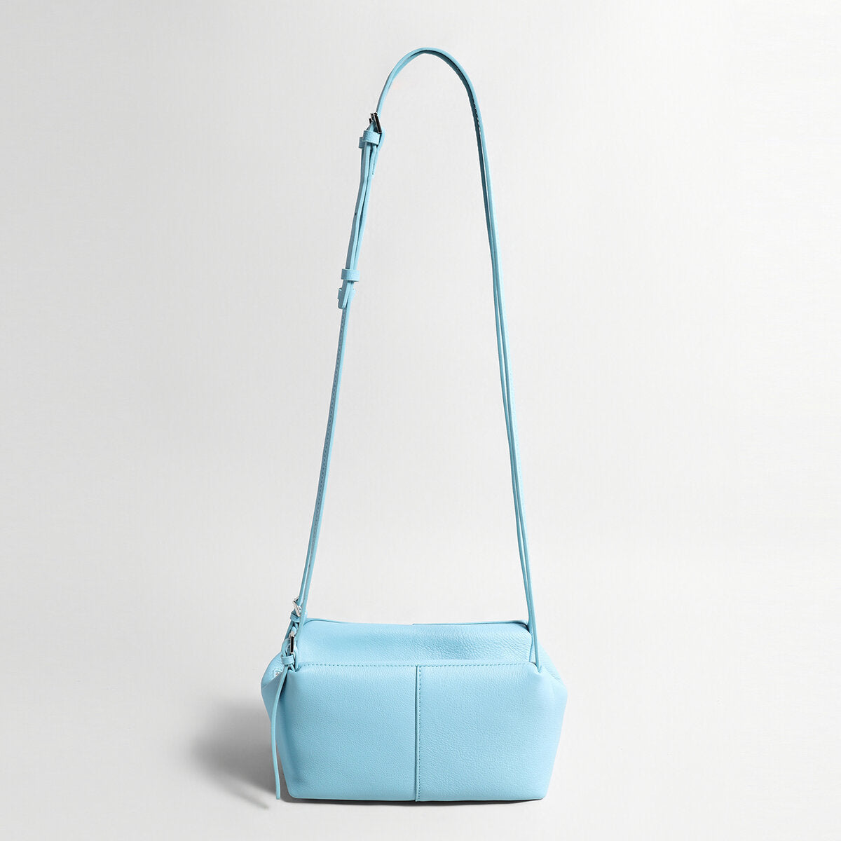 Pebbled Leather Pillow Shoulder Bag – Convertible Underarm Crossbody Bag