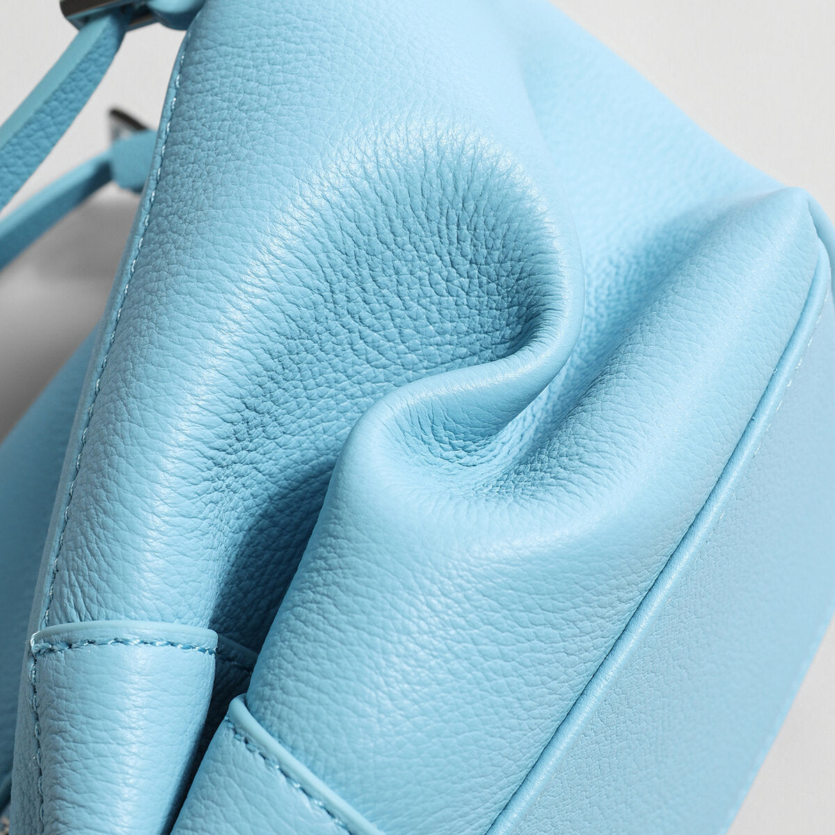 Pebbled Leather Pillow Shoulder Bag – Convertible Underarm Crossbody Bag