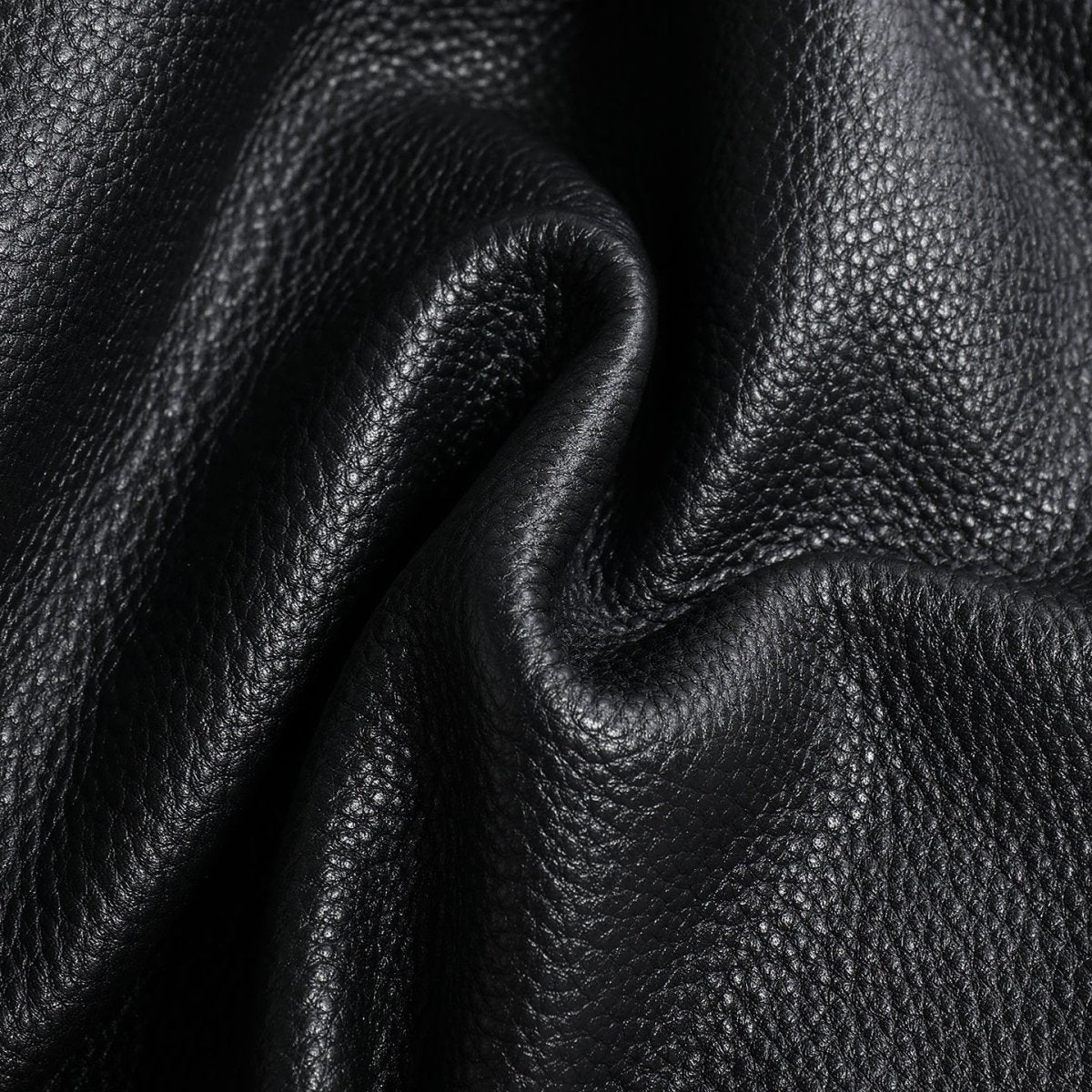 Pebbled Leather Tote Bag – Structured Cowhide Shoulder Bag