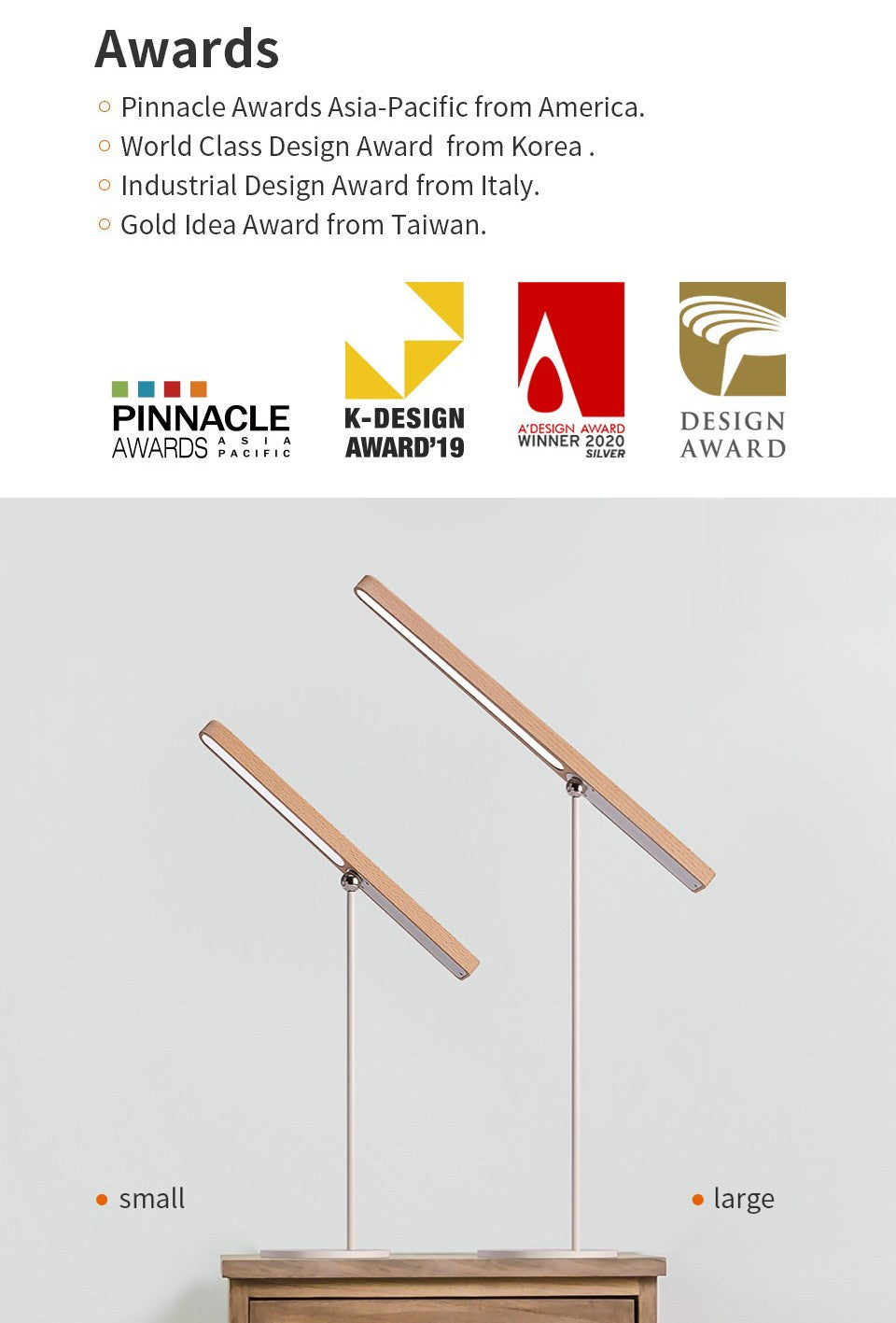 perch solid wood eye protecting table lamp all natural 1