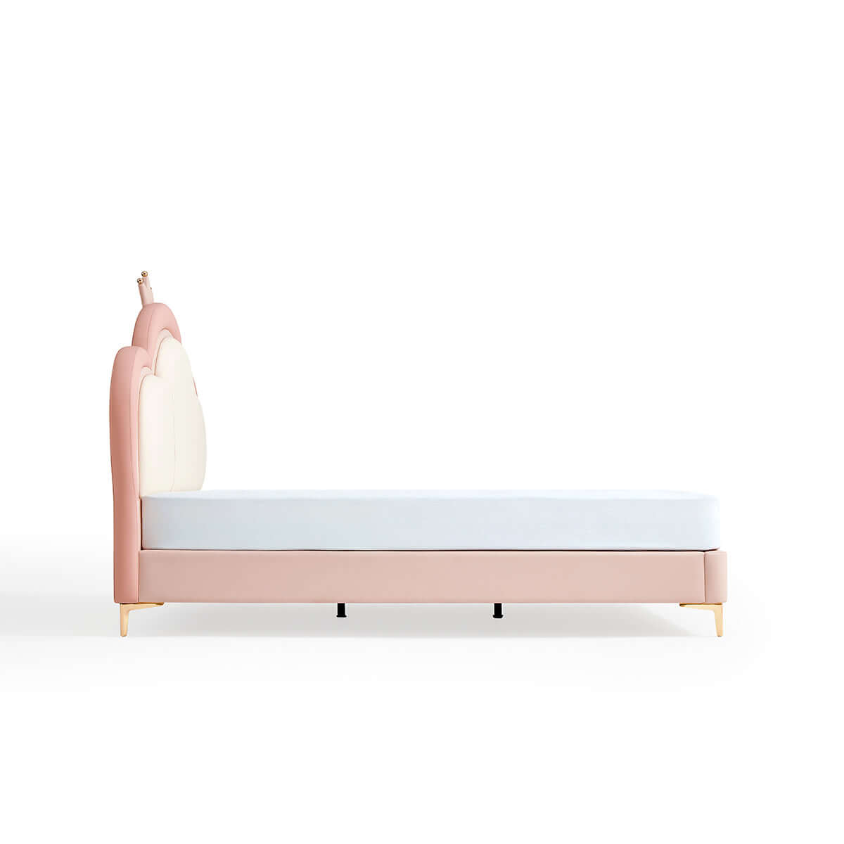 pink cloud princess bed with mattress all pink 10