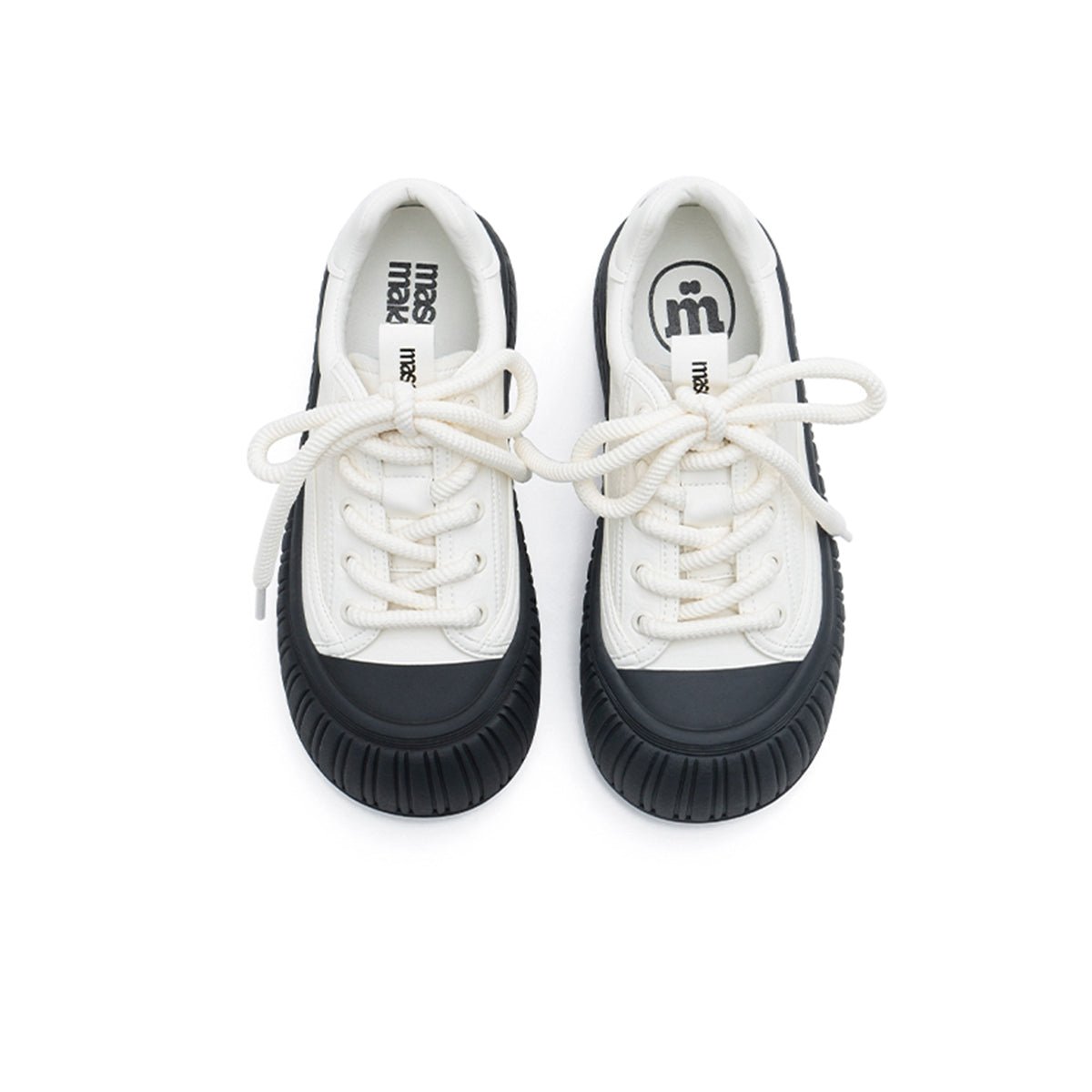 platform chunky sports sneakers all black 5