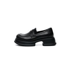 Platform Heeled Loafers