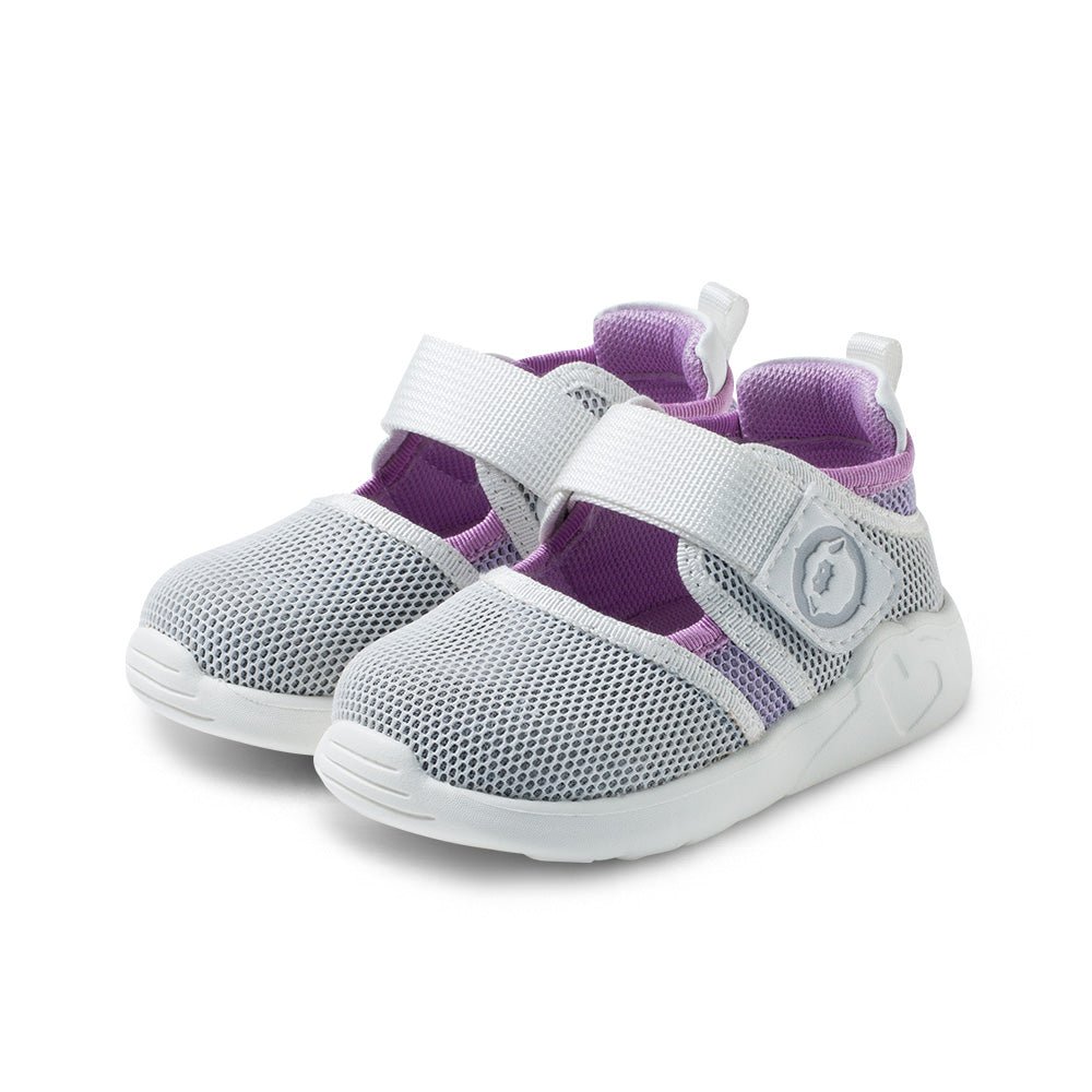 playtime soft sole non slip pre walker unisex baby sneakers all grey 2
