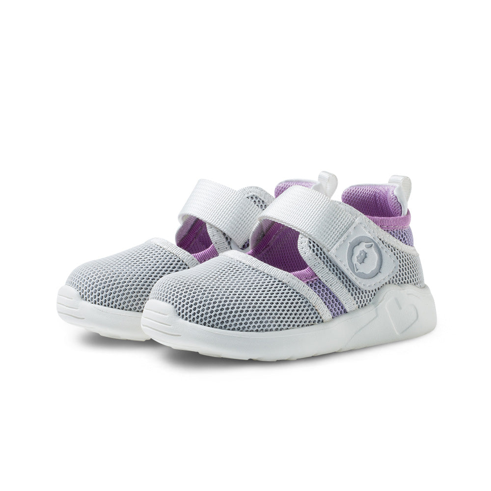 playtime soft sole non slip pre walker unisex baby sneakers all grey 3