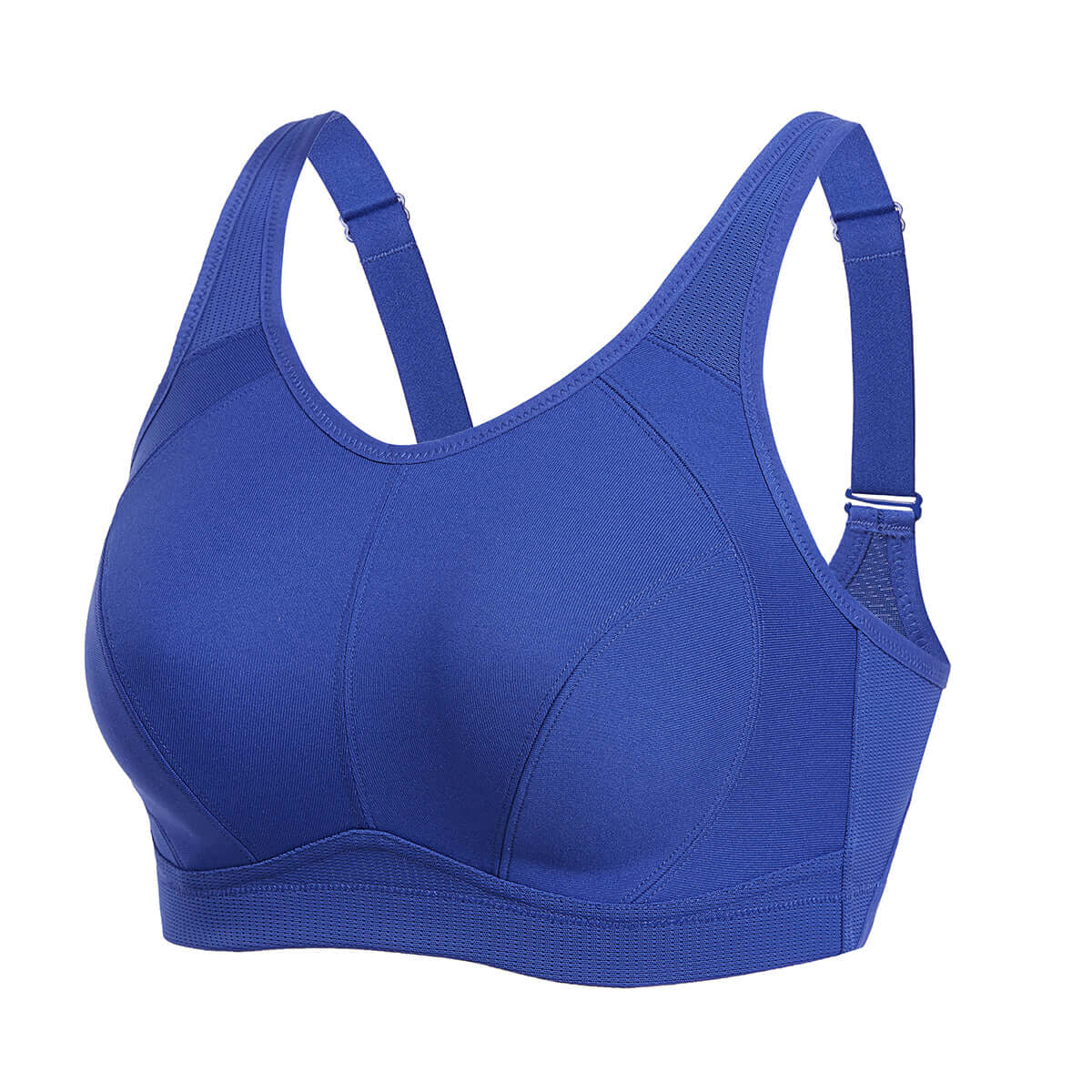 plus size high support full coverage padded sapphire wireless bra all sapphire 4