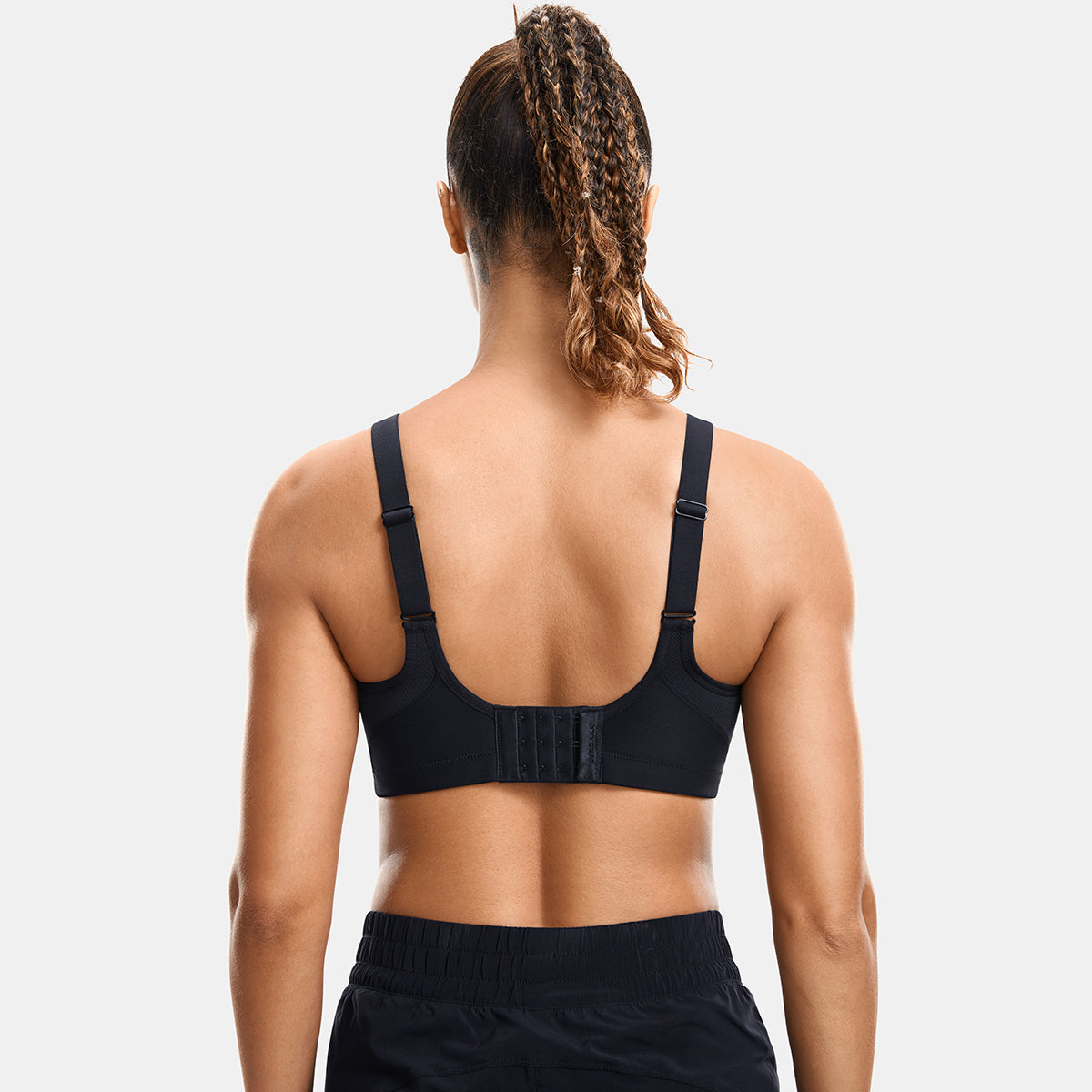 Plus Size High Support Full Coverage Padded Wireless Bra