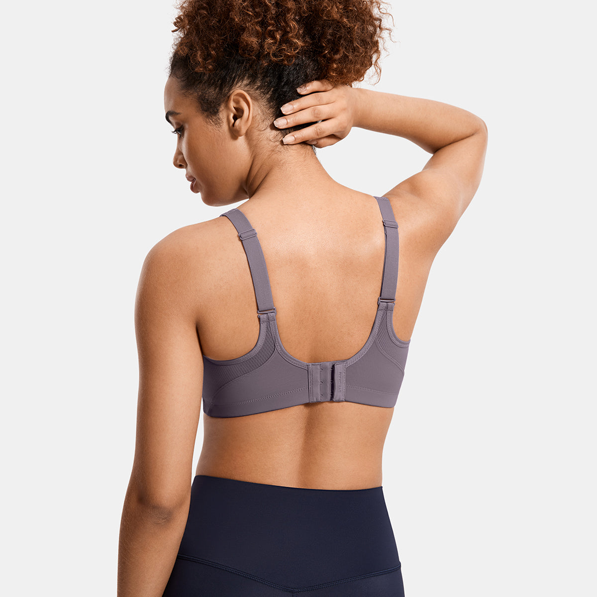 Plus Size High Support Full Coverage Padded Wireless Bra