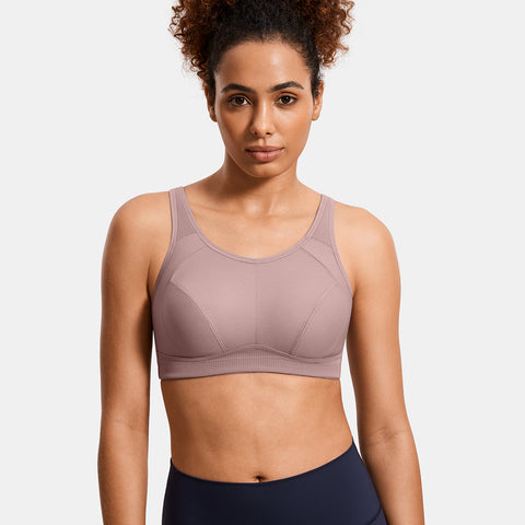 Plus Size High Support Full Coverage Padded Wireless Bra