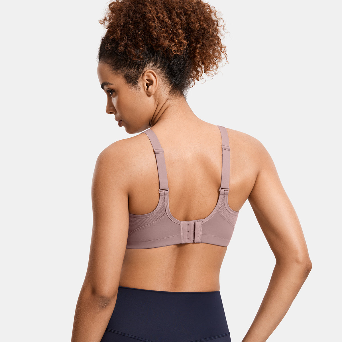 Plus Size High Support Full Coverage Padded Wireless Bra