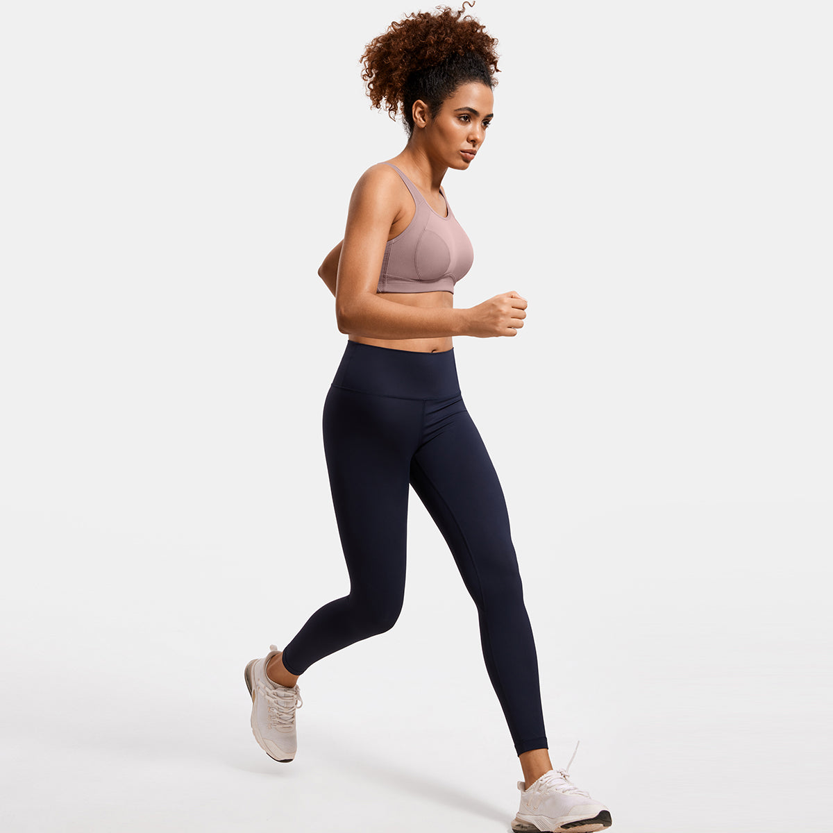 Plus Size High Support Full Coverage Padded Wireless Bra