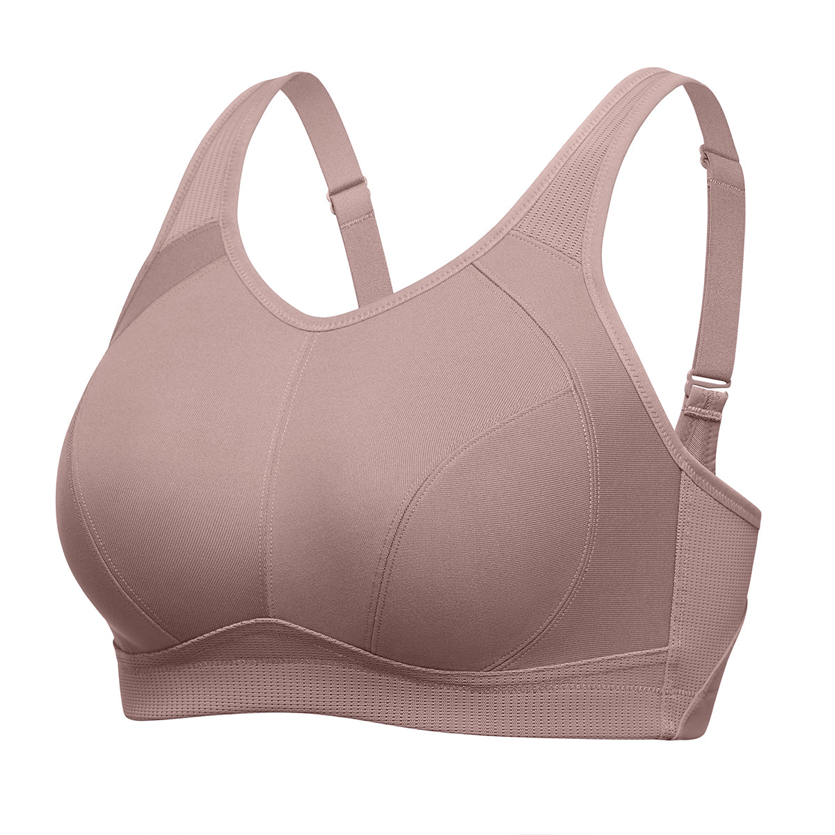 Plus Size High Support Full Coverage Padded Wireless Bra