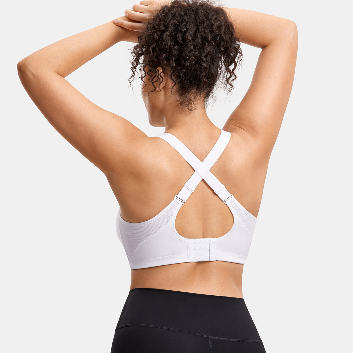 Plus Size High Support Full Coverage Padded Wireless Bra