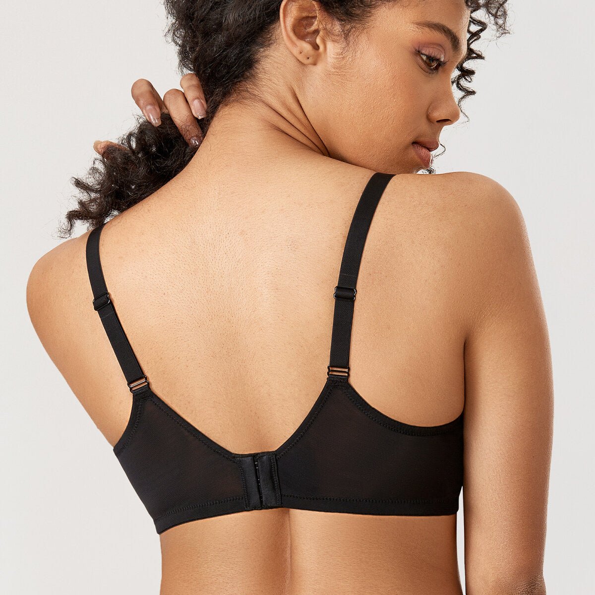 Plus Size Lace Balconette Underwire Bra