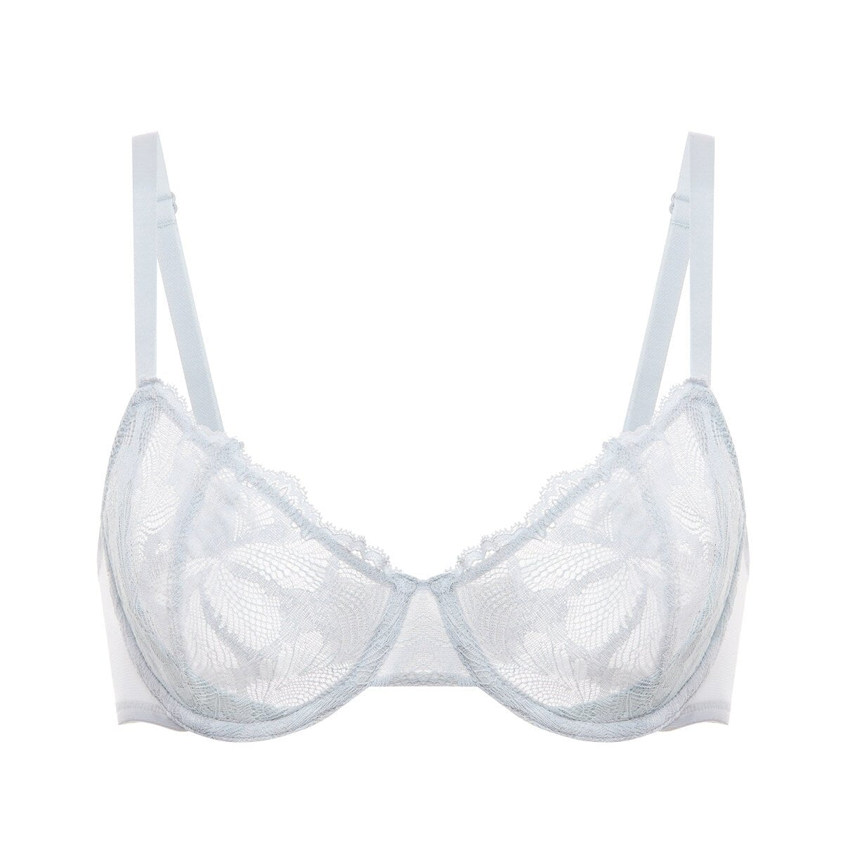 Plus Size Lace Balconette Underwire Bra