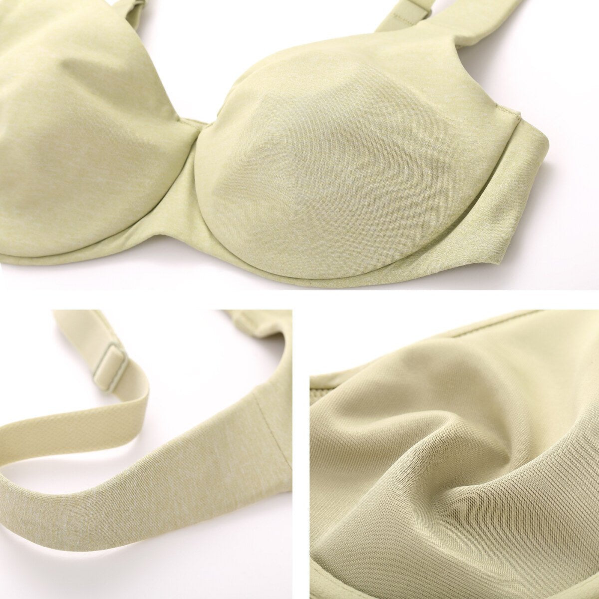 Plus Size Minimizer Underwire Bra – Full Coverage Seamless