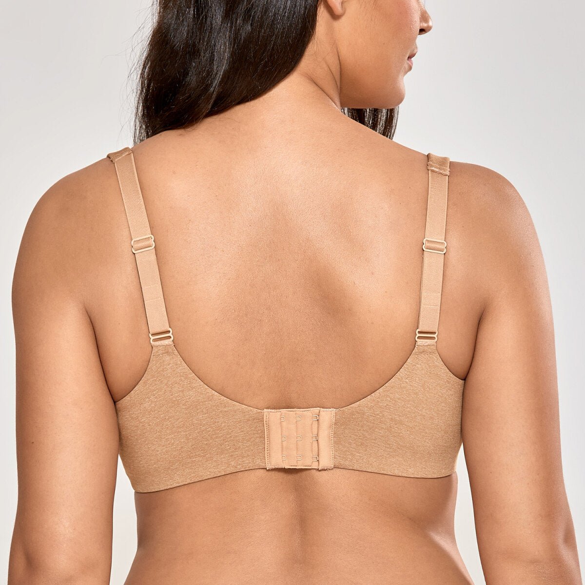 Plus Size Minimizer Underwire Bra – Full Coverage Seamless