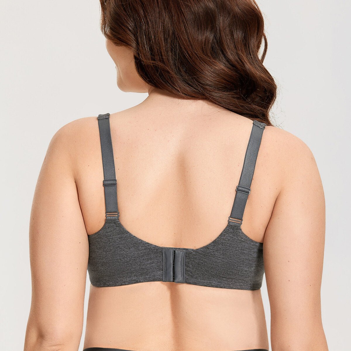 Plus Size Minimizer Underwire Bra – Full Coverage Seamless