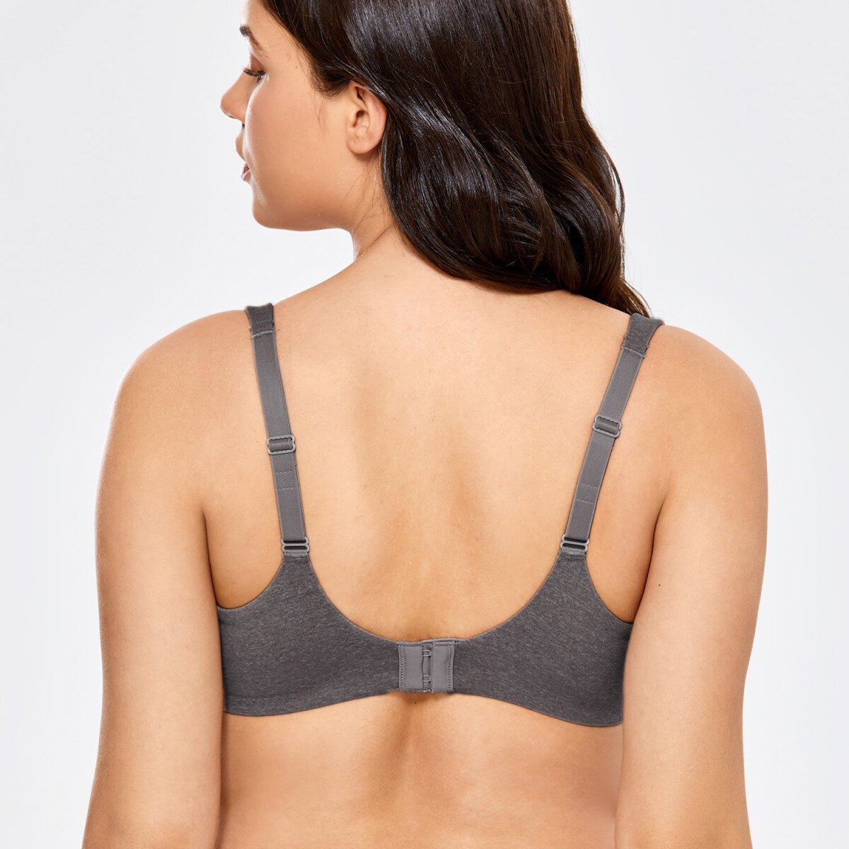 Plus Size Minimizer Underwire Bra – Full Coverage Seamless