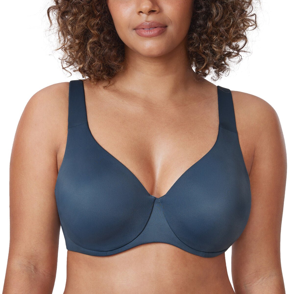 Plus Size Minimizer Underwire Bra – Full Coverage Seamless