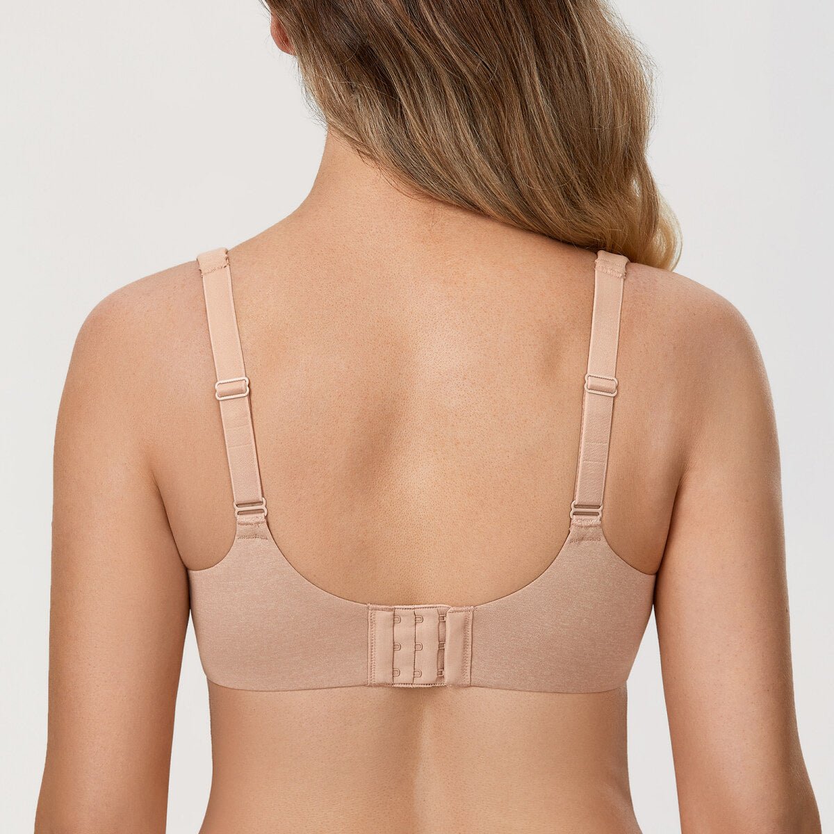 Plus Size Minimizer Underwire Bra – Full Coverage Seamless