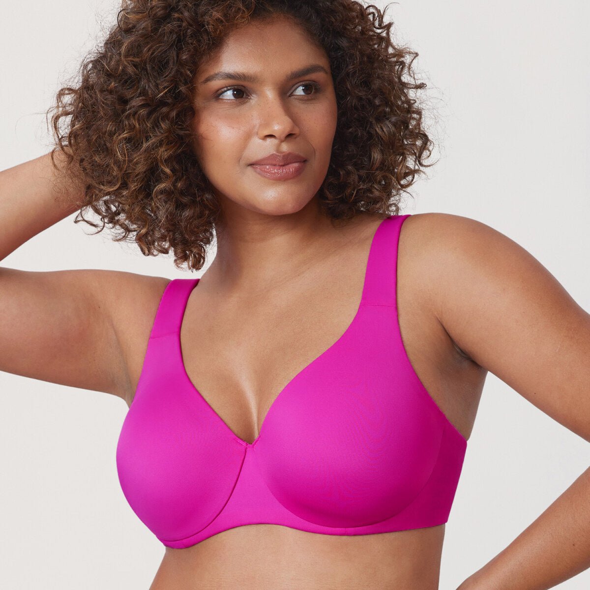 Plus Size Minimizer Underwire Bra – Full Coverage Seamless
