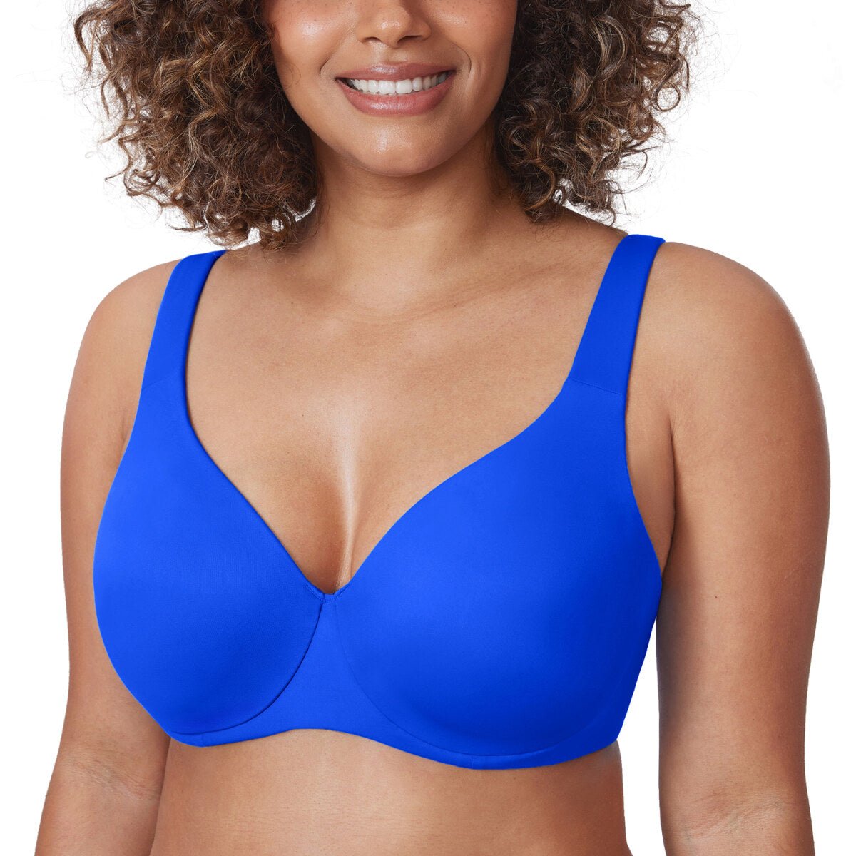 Plus Size Minimizer Underwire Bra – Full Coverage Seamless