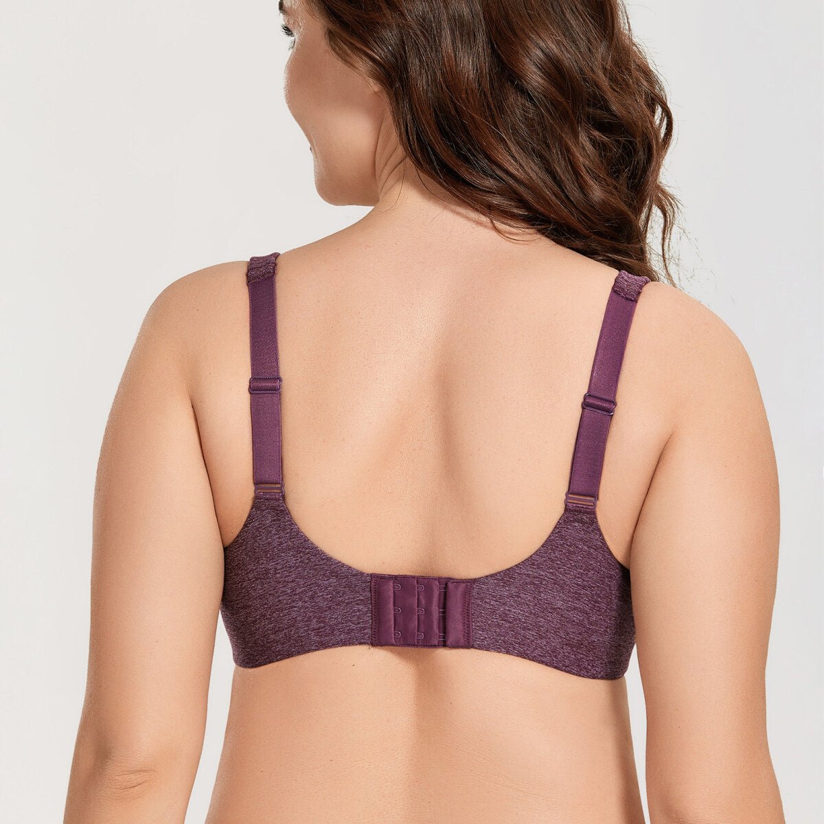 Plus Size Minimizer Underwire Bra – Full Coverage Seamless