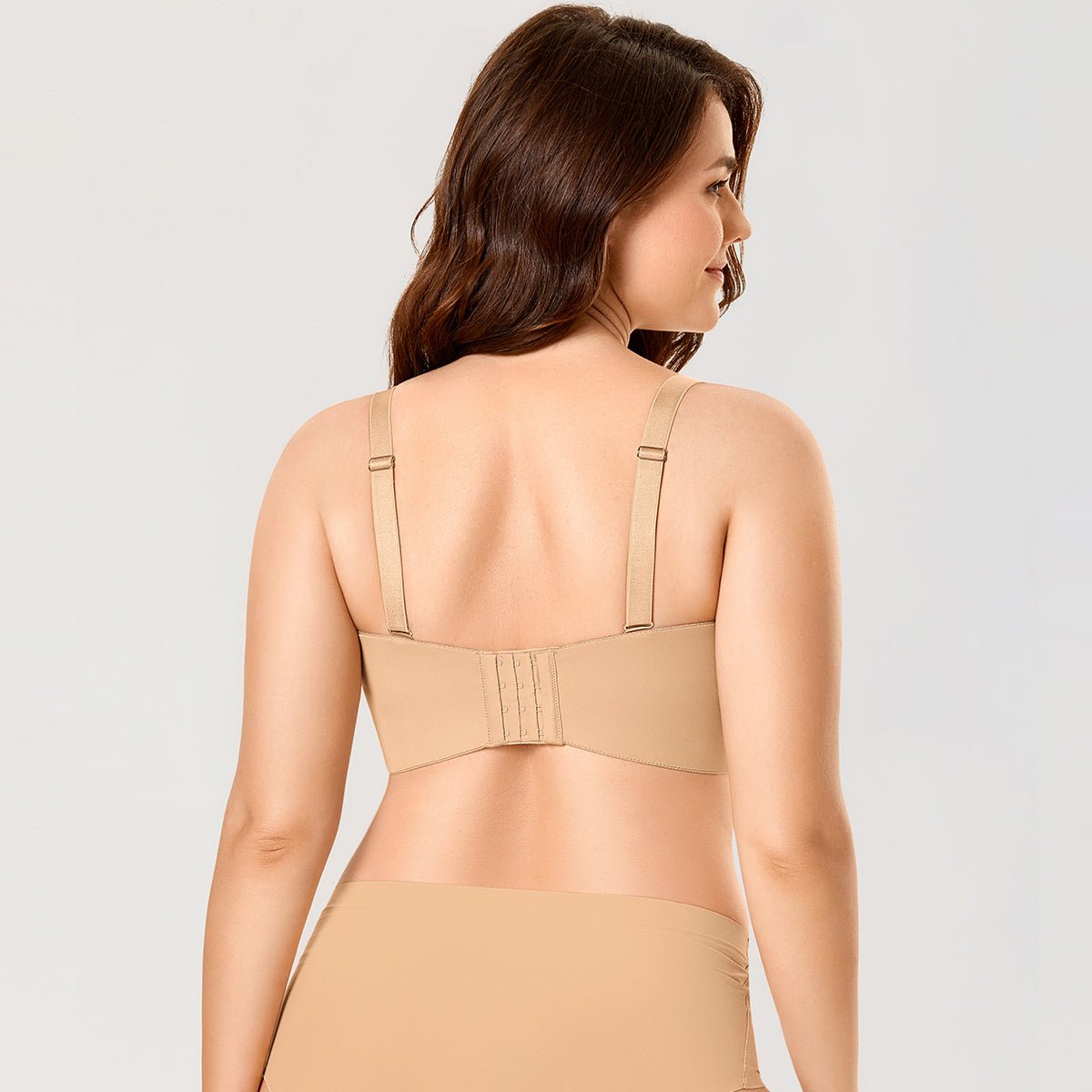 Plus Size Strapless Minimizer Bra