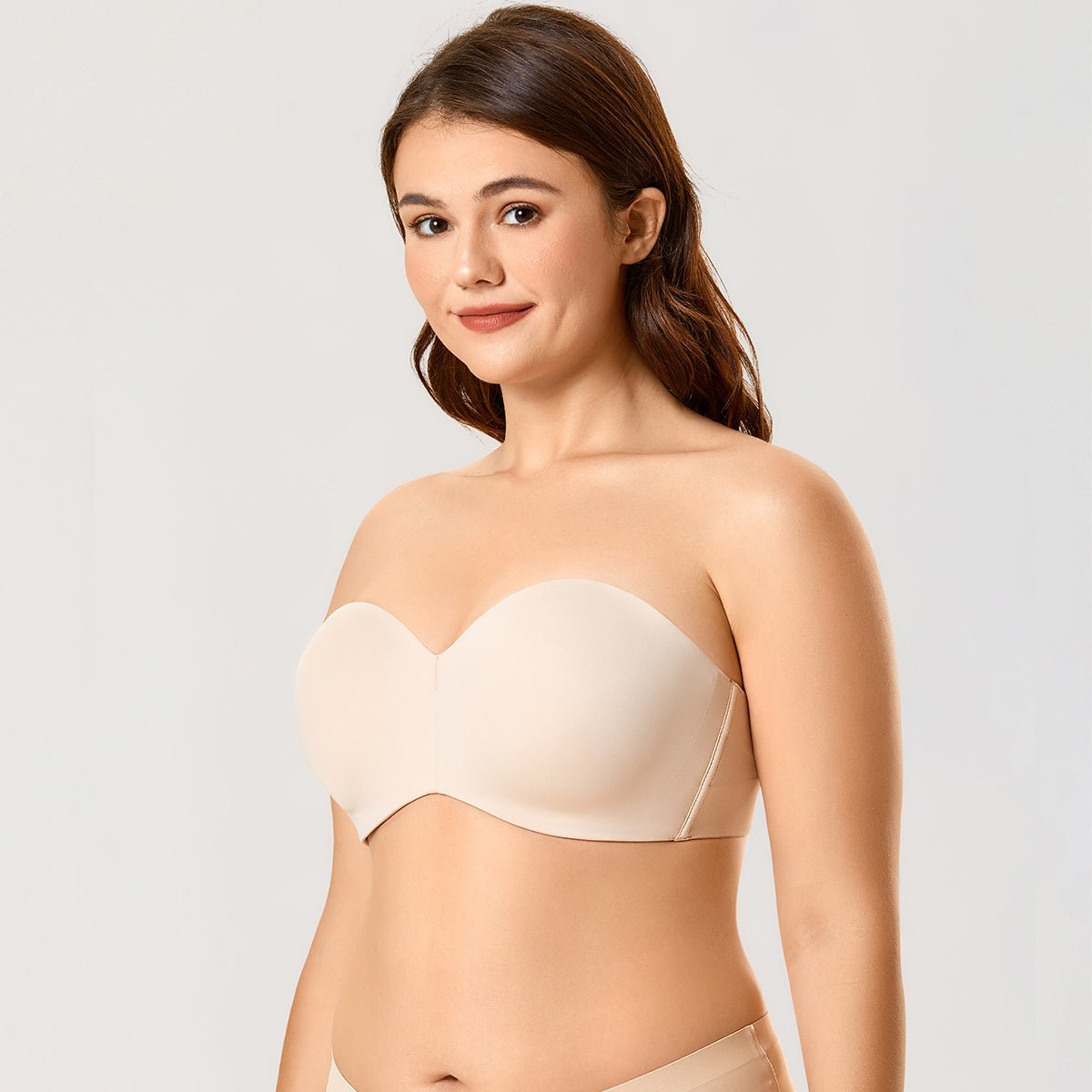 Plus Size Strapless Minimizer Bra