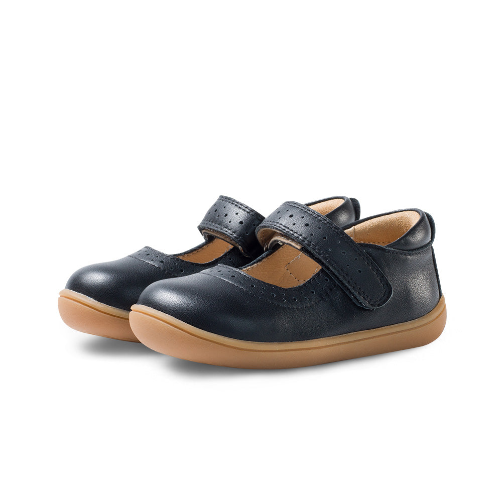 polka dot cutout mary jane shoes all black 3