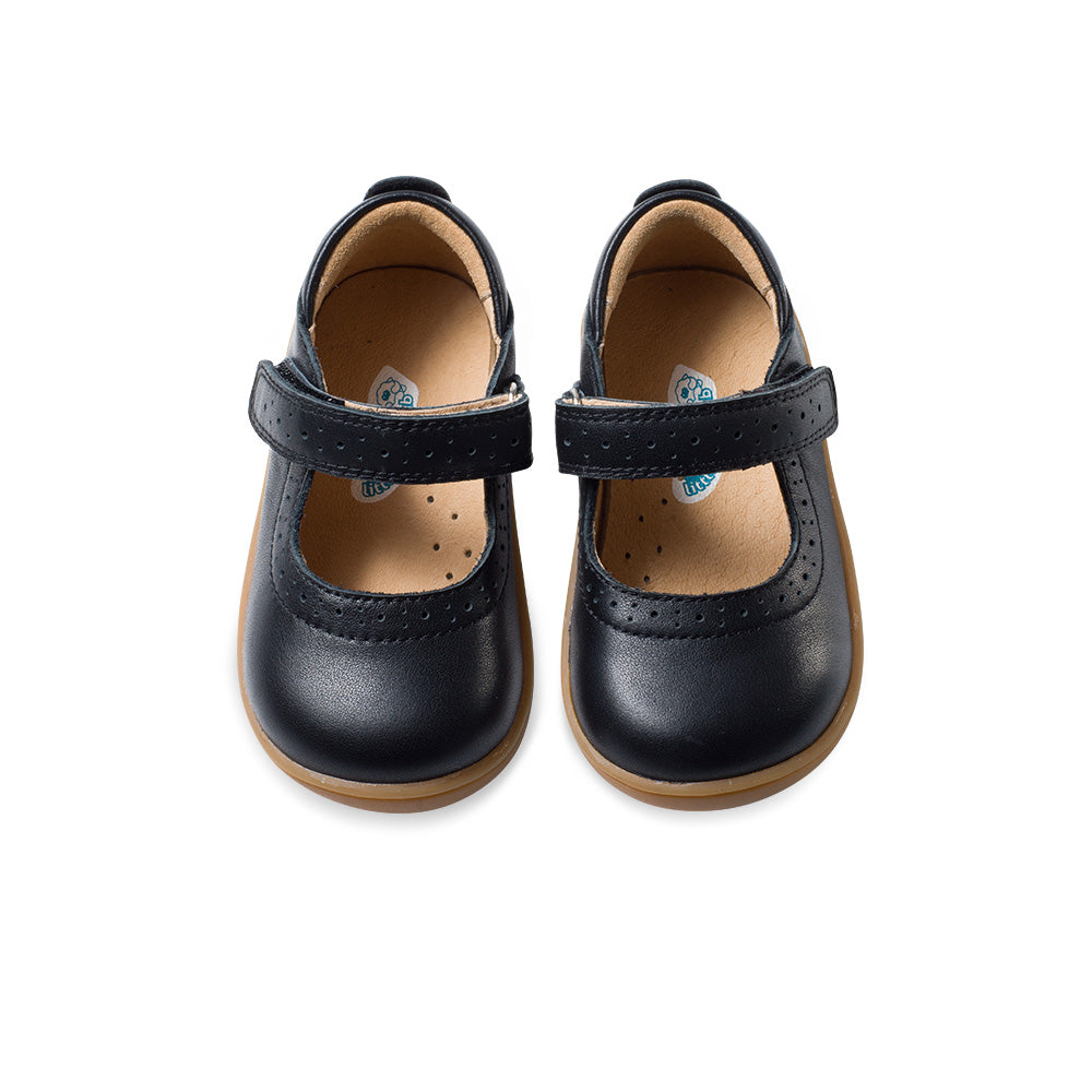 polka dot cutout mary jane shoes all black 5